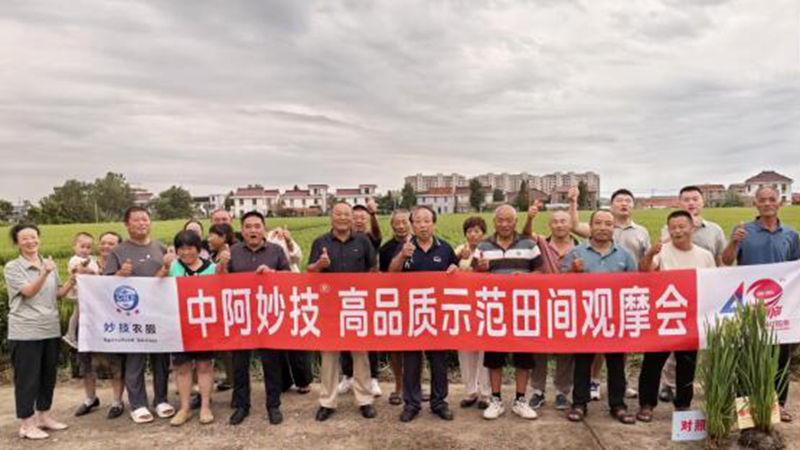 江蘇惠多利舉辦撒可富種植大戶(hù)觀摩訂貨會(huì)